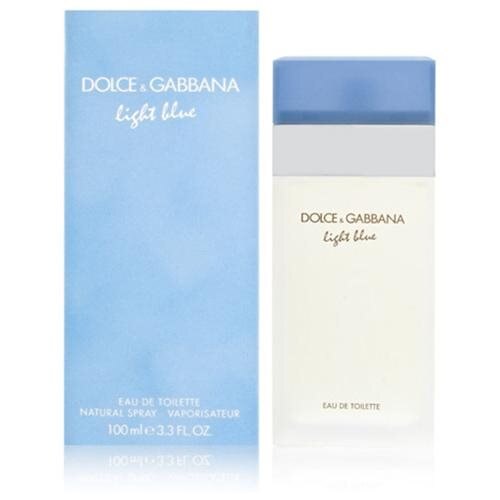 D & G Light Blue EDT Spray for Women - 0.84 oz total