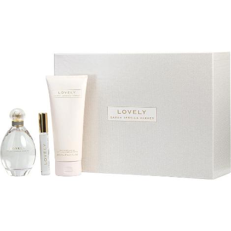 Lovely Sarah Jessica Parker 3 Piece Gift Set For Women With 3.4 Oz EDP  Spray + 6.7 Oz Body Lotion + 0.34 Oz EDP Rollerball