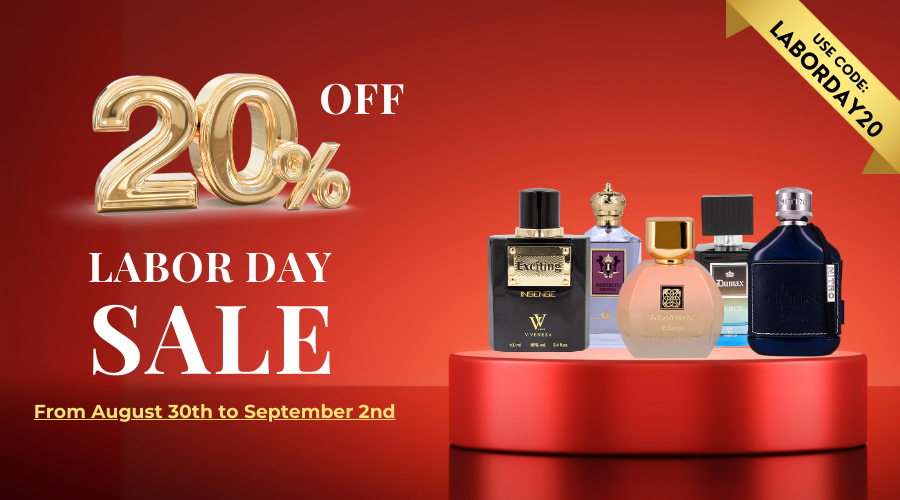 Shop & Save: Labor Day Perfume Sale - 20% Off