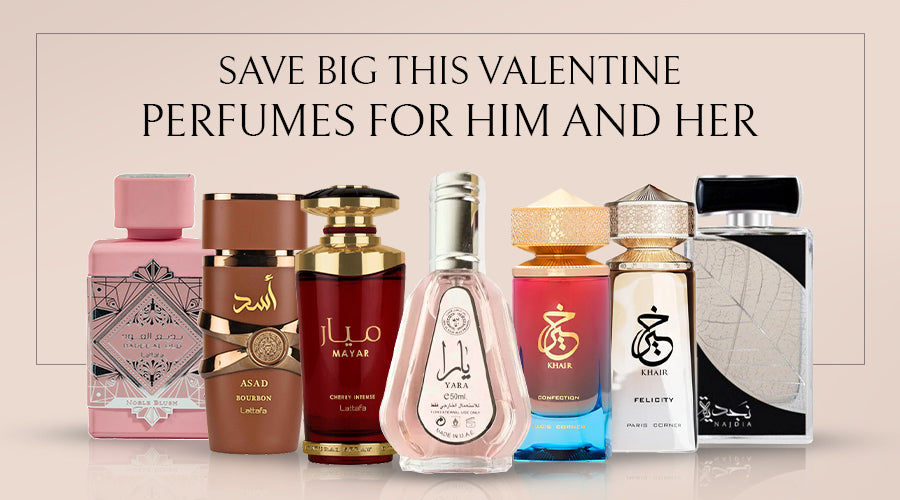 Save Big this Valentine : Perfumes For Him and Her