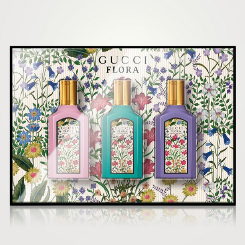 Gucci Flora Gorgeous 3 Piece Mini Gift Set