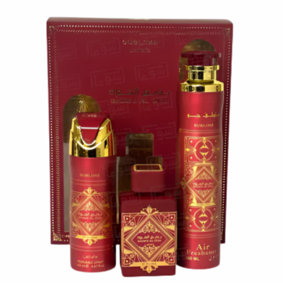 Lattafa Badee Al Oud Sublime 3 Piece Gift Set