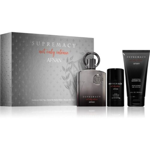 Afnan Supremacy Not Only Intense 3 Piece Gift Set