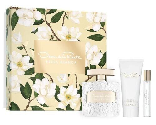 Oscar De La Renta Bella Blanca 3 Piece Gift Set