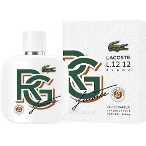 taxa møde tro på Lacoste L.12.12 Blanc For Men 3.3 Oz EDP Spray (Roland Garros Limited  Edition)