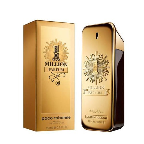 1 Million Parfum by Paco Rabanne - 6.8 oz Parfum Spray - Men