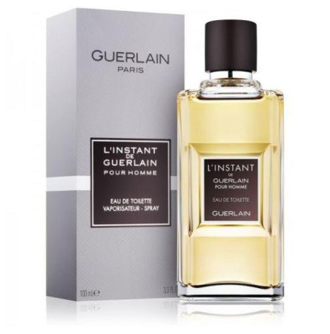  Guerlain L'Instant Homme Eau De Parfum Spray for Men,100 ml / 3.3  oz : Beauty & Personal Care