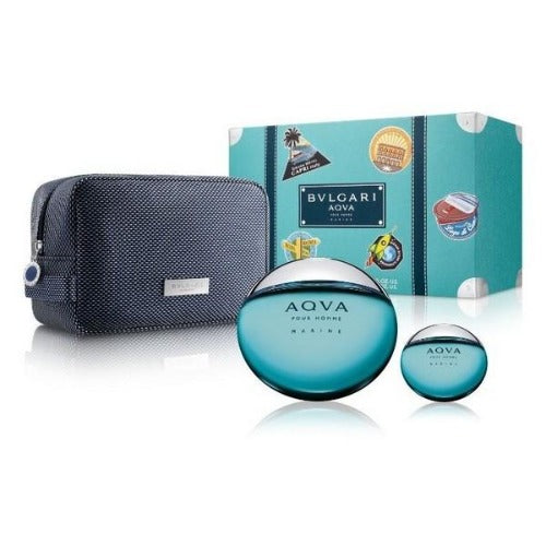 Bvlgari Aqva Marine 3 Piece Gift Set