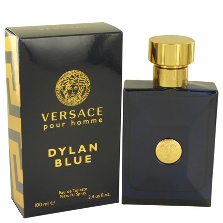 Versace Dylan Blue Eau De Toilette Spray, Cologne for Men, 3.4 Oz 