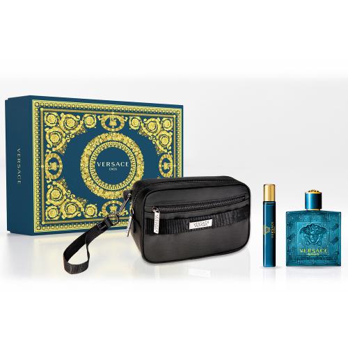 Versace Eros 3 Piece Gift Set