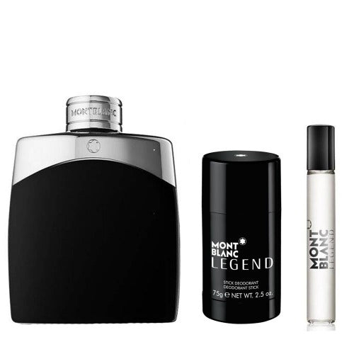 Mont Blanc Legend 3 Piece Gift Set