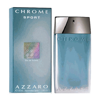 Chrome Sport By Azzaro 3.4 Oz Eau De Toilette Spray For Men