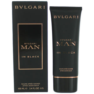 Man in sales black aftershave