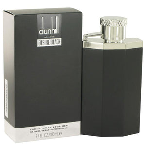 Desire Black London For Men 3.4 Oz EDT Spray By Dunhill