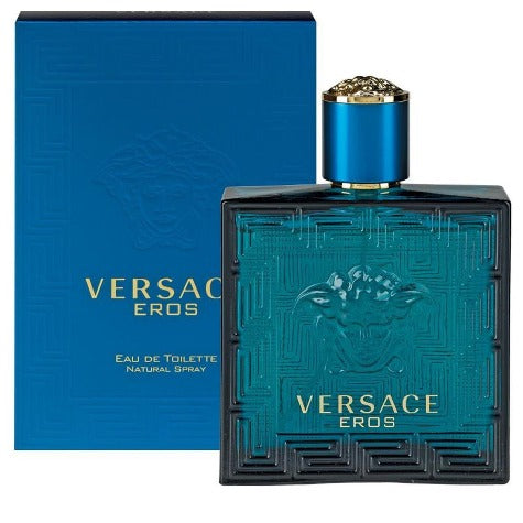 Versace Eros Eau De Toilette Spray - 3.4 oz bottle