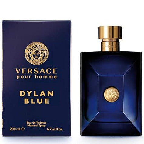 3 Pack Versace Pour Homme Dylan Blue by Versace Eau de Toilette Spray 3.4 oz for Men