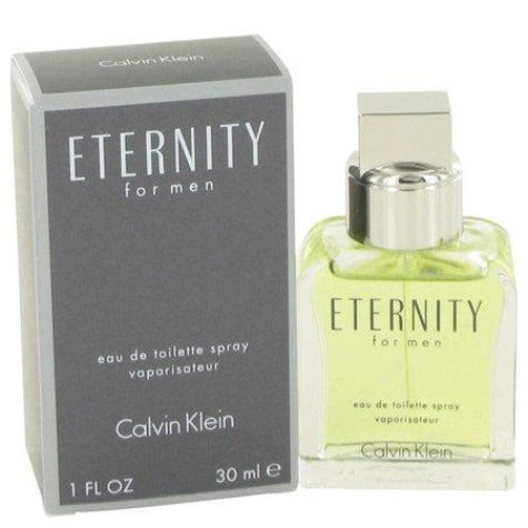 Eternity Eau de Toilette Spray by Calvin Klein for Men 1 oz