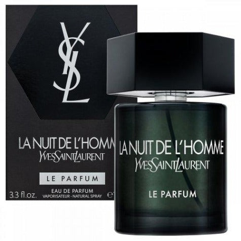 La Nuit De L'Homme Le Parfum By Yves Saint 3.3 Eau Toilette Spray Men