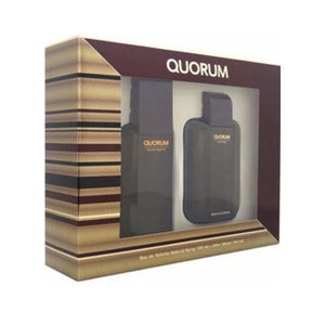 Quorum aftershave best sale gift set