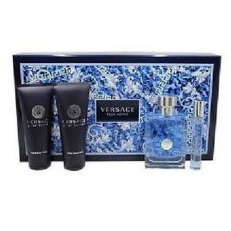 Versace Pour Homme 4 Piece Gift Set For Men