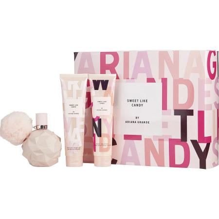 Sweet Like Candy By Ariana Grande 3 Piece Gift Set For Women With