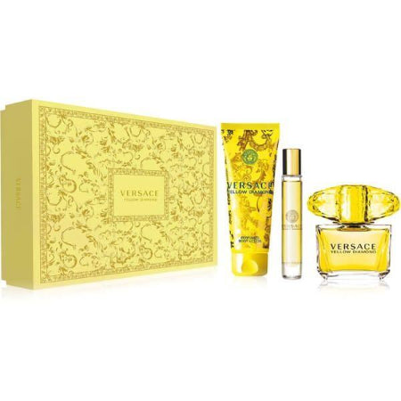 Versace Yellow Diamond 3 Piece Gift Set