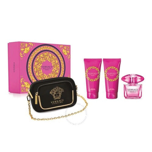 Versace Bright Crystal Absolu 4 Piece Gift Set